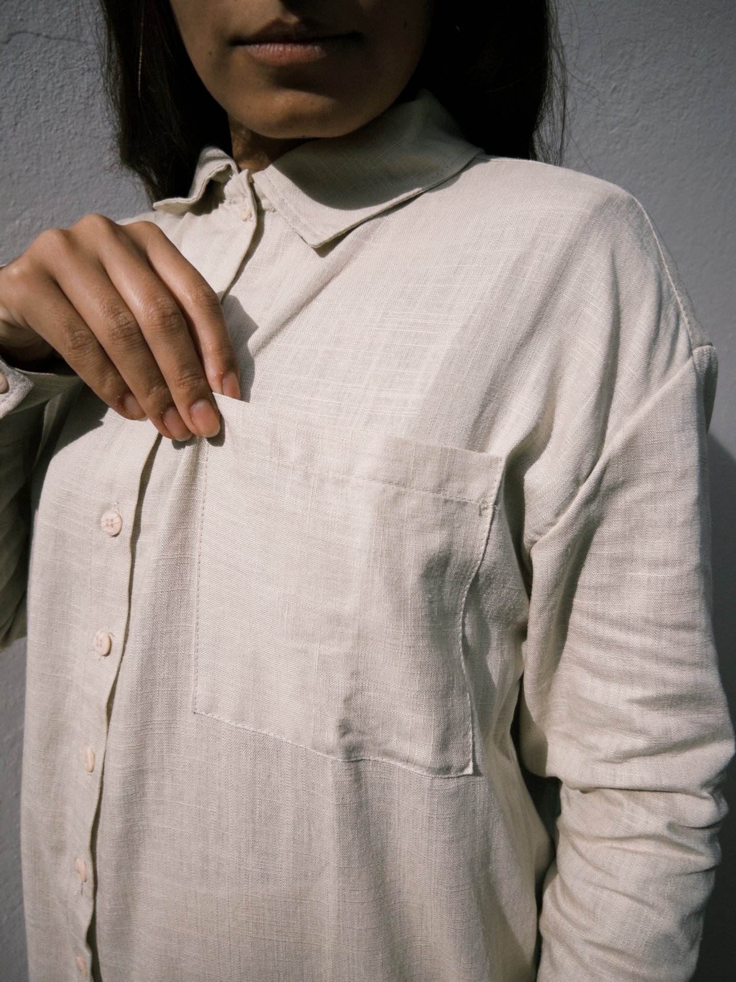 Camisa Juli bege