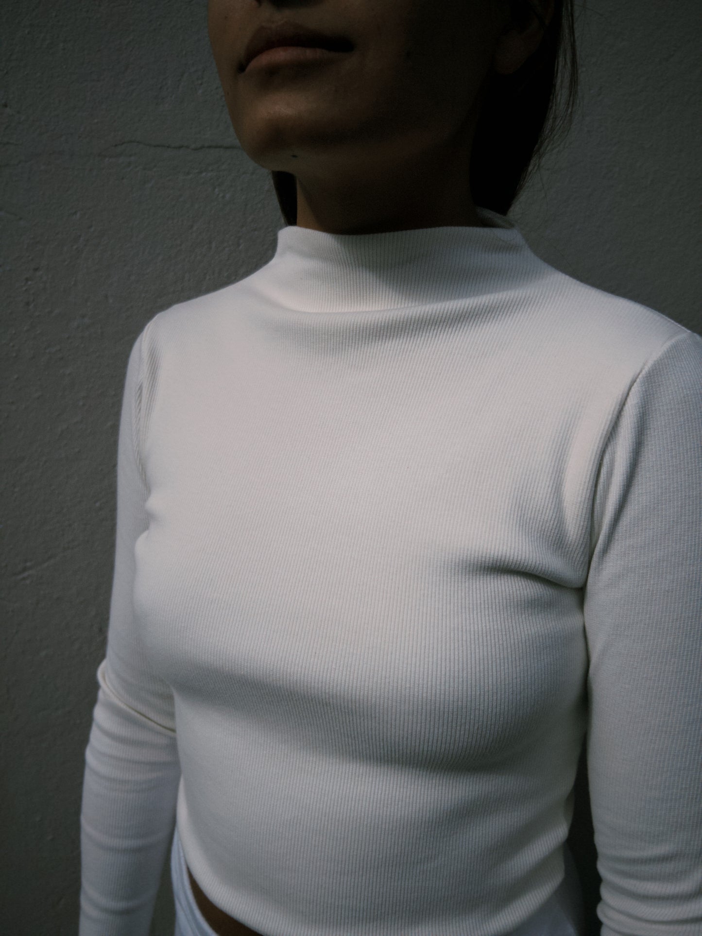 Cropped manga longa
